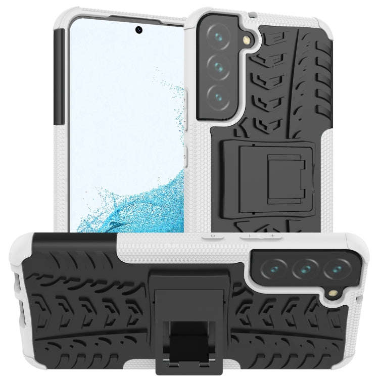 Tire Texture Shockproof TPU+PC Phone Case with Holder, For Samsung Galaxy A13 5G, For Samsung Gal...
