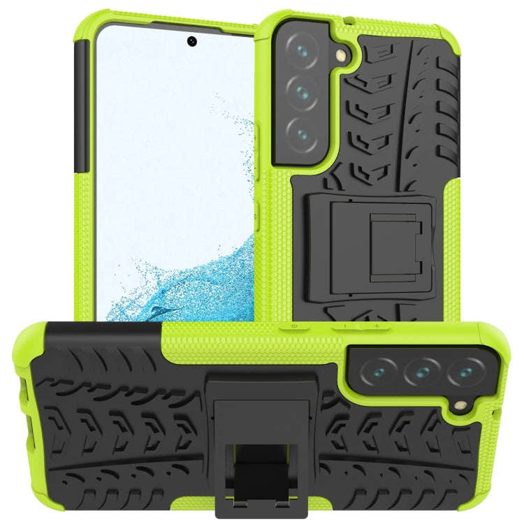 Tire Texture Shockproof TPU+PC Phone Case with Holder, For Samsung Galaxy A13 5G, For Samsung Gal...