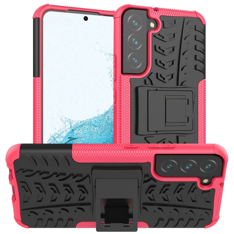 Tire Texture Shockproof TPU+PC Phone Case with Holder, For Samsung Galaxy A13 5G, For Samsung Gal...