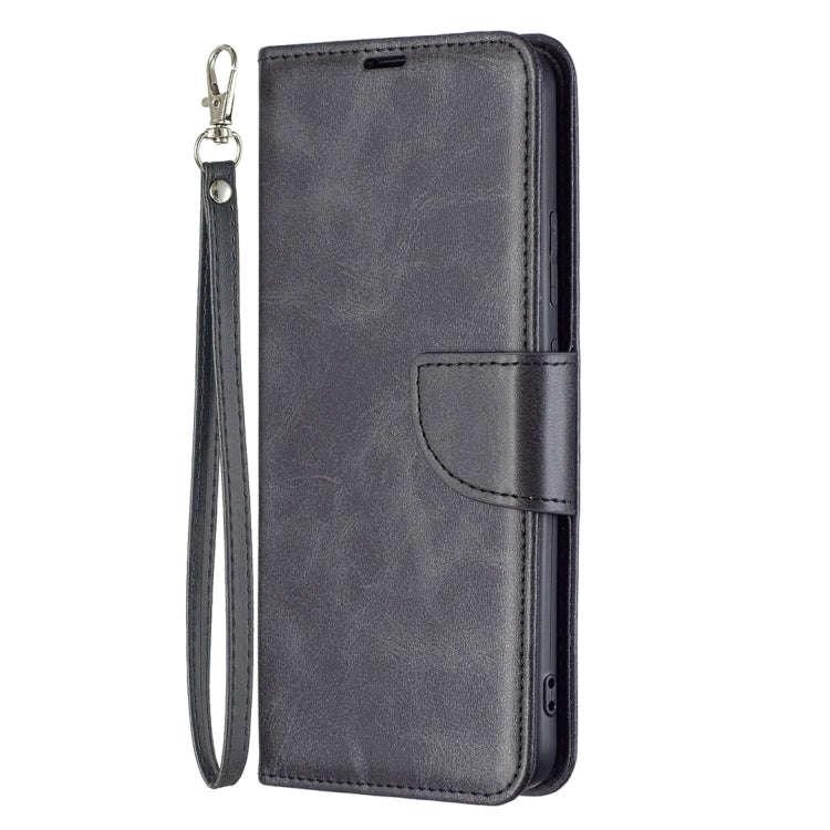 Retro Lambskin Texture Pure Color Horizontal Flip Leather Phone Case with Holder & Card Slots & W...