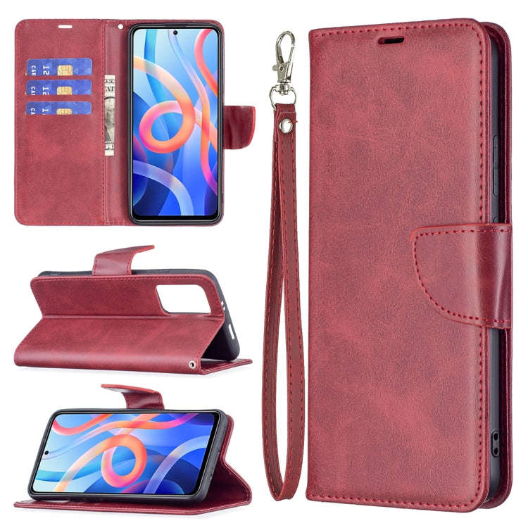 Retro Lambskin Texture Pure Color Horizontal Flip Leather Phone Case with Holder & Card Slots & W...