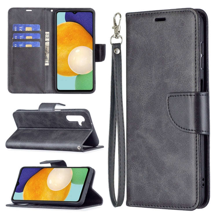 Retro Lambskin Texture Pure Color Horizontal Flip Leather Phone Case with Holder & Card Slots & W...