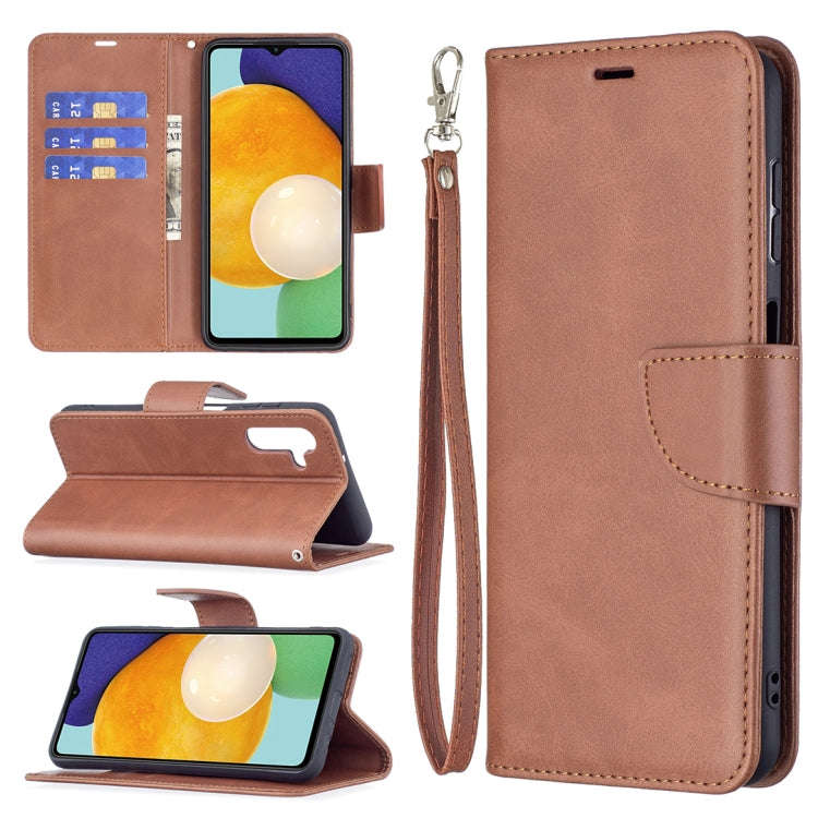 Retro Lambskin Texture Pure Color Horizontal Flip Leather Phone Case with Holder & Card Slots & W...
