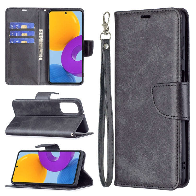 Retro Lambskin Texture Pure Color Horizontal Flip Leather Phone Case with Holder & Card Slots & W...