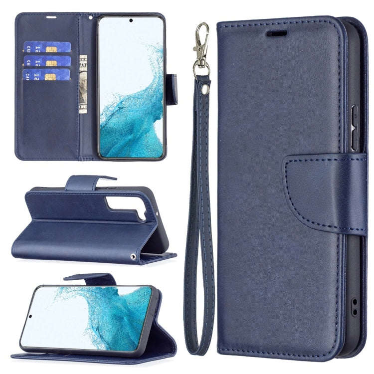 Retro Lambskin Texture Pure Color Horizontal Flip Leather Phone Case with Holder & Card Slots & W...
