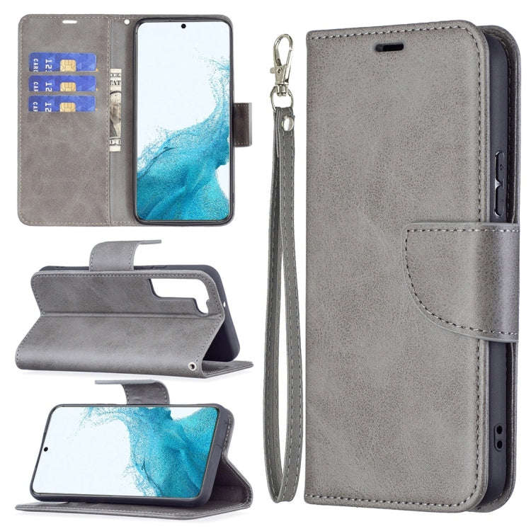 Retro Lambskin Texture Pure Color Horizontal Flip Leather Phone Case with Holder & Card Slots & W...