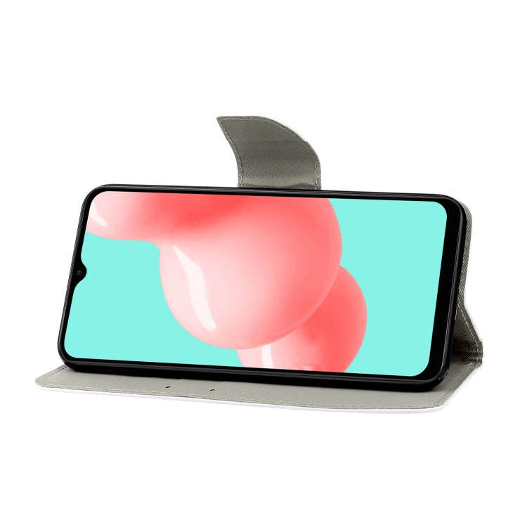 3D Colored Drawing Horizontal Flip Leather Phone Case with Holder & Card Slots & Wallet, For Sams...