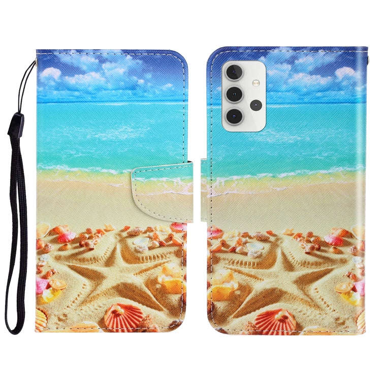 3D Colored Drawing Horizontal Flip Leather Phone Case with Holder & Card Slots & Wallet, For Sams...