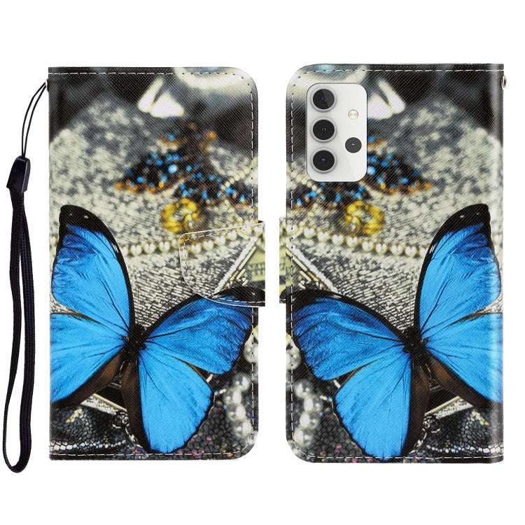 3D Colored Drawing Horizontal Flip Leather Phone Case with Holder & Card Slots & Wallet, For Sams...