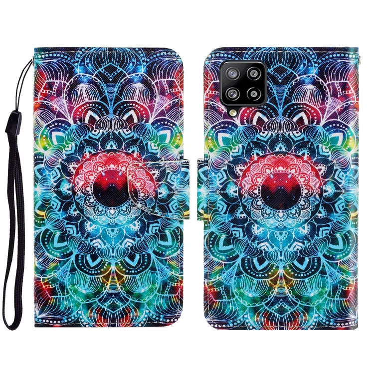 3D Colored Drawing Horizontal Flip Leather Phone Case with Holder & Card Slots & Wallet, For Sams...