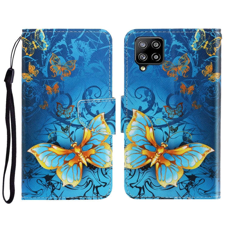 3D Colored Drawing Horizontal Flip Leather Phone Case with Holder & Card Slots & Wallet, For Sams...