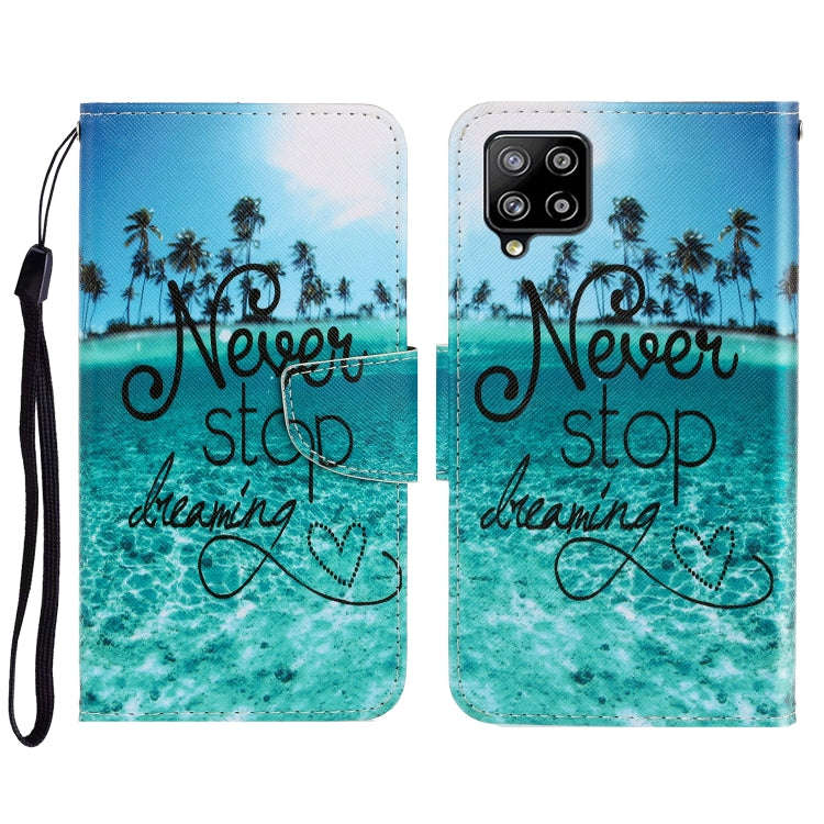 3D Colored Drawing Horizontal Flip Leather Phone Case with Holder & Card Slots & Wallet, For Sams...