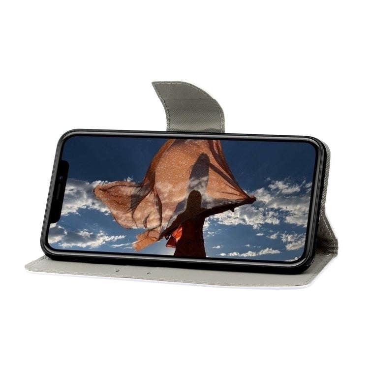3D Colored Drawing Horizontal Flip Leather Phone Case, For iPhone 13 Pro Max