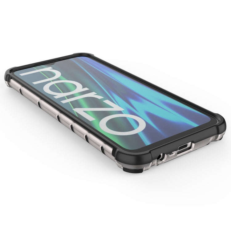 Shockproof Honeycomb PC + TPU Phone Case, For OPPO Realme Narzo 50i