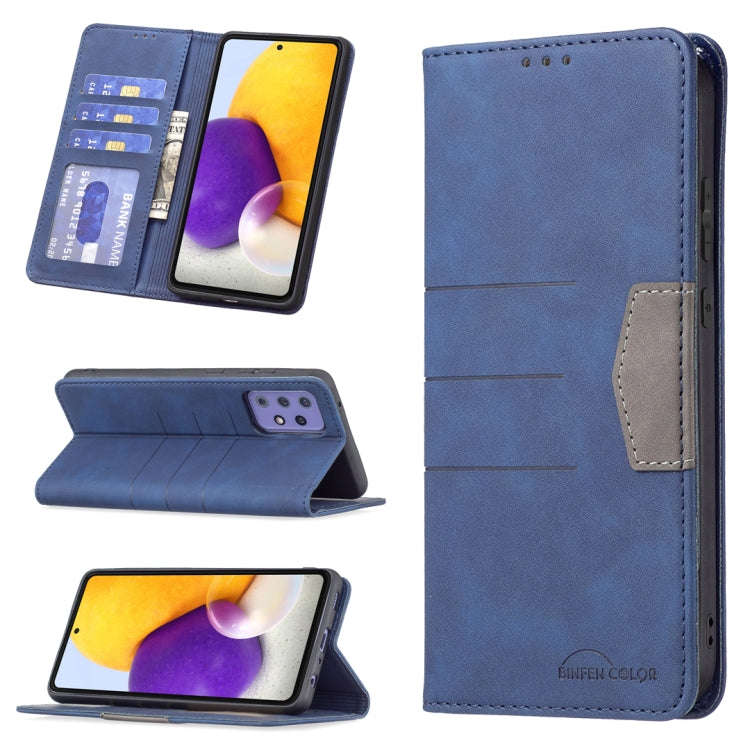 Magnetic Splicing Leather Phone Case, For Samsung Galaxy A51, For Samsung Galaxy A52, For Samsung...