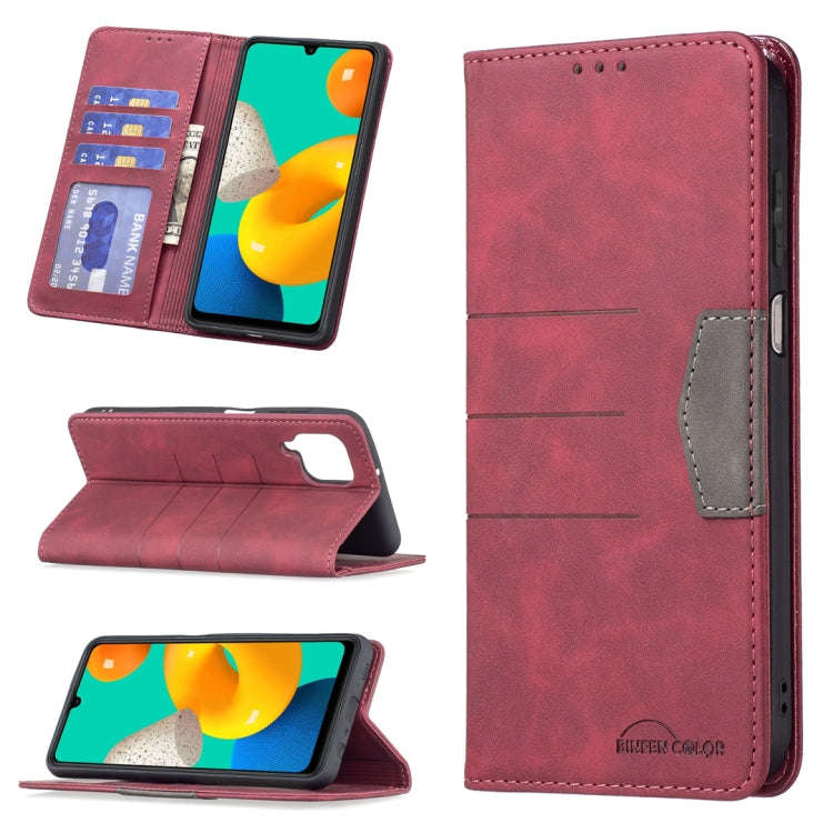 Magnetic Splicing Leather Phone Case, For Samsung Galaxy A51, For Samsung Galaxy A52, For Samsung...