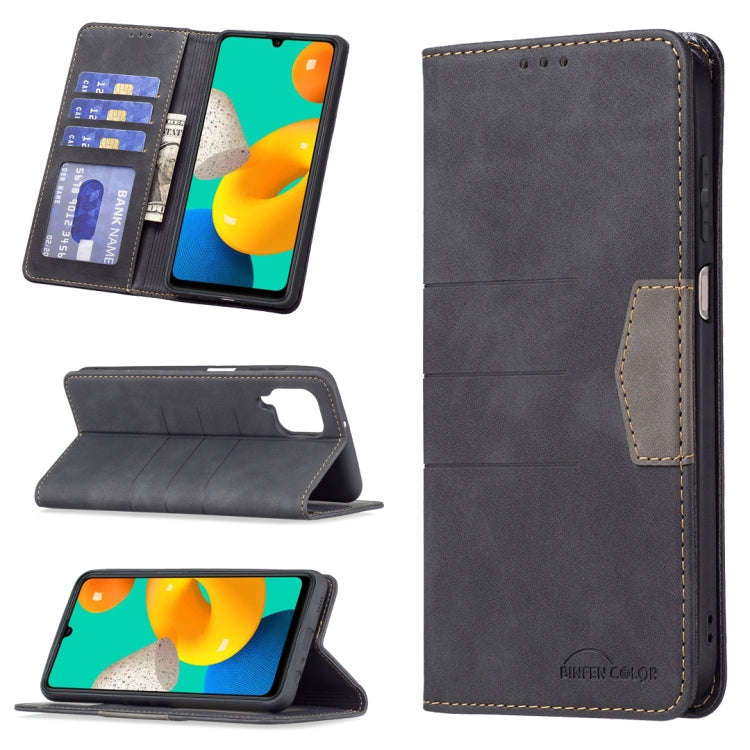 Magnetic Splicing Leather Phone Case, For Samsung Galaxy A51, For Samsung Galaxy A52, For Samsung...