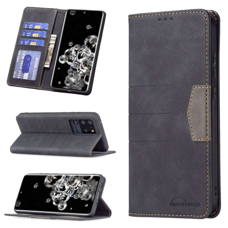 Magnetic Splicing Leather Phone Case, For Samsung Galaxy A51, For Samsung Galaxy A52, For Samsung...