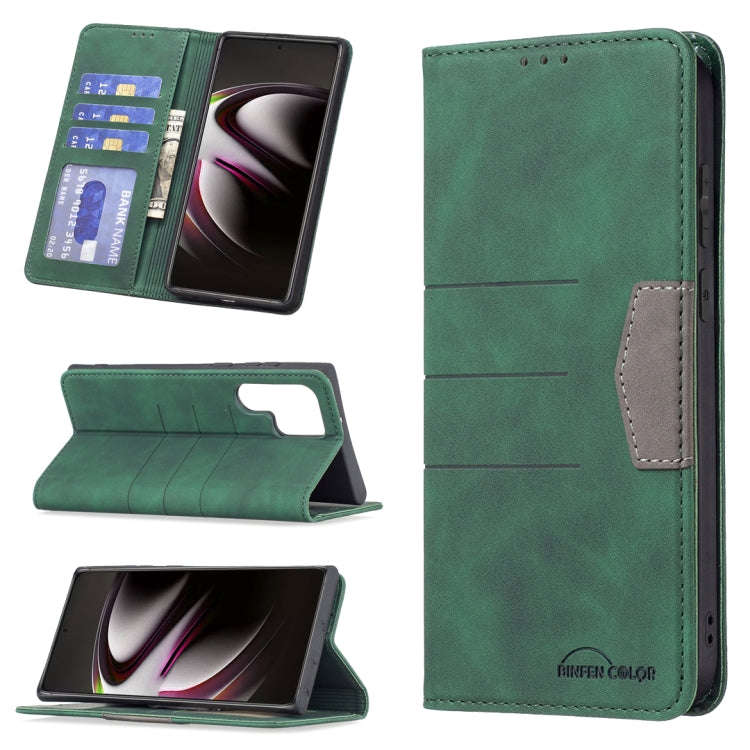 Magnetic Splicing Leather Phone Case, For Samsung Galaxy S21 5G, For Samsung Galaxy S21+ 5G, For ...