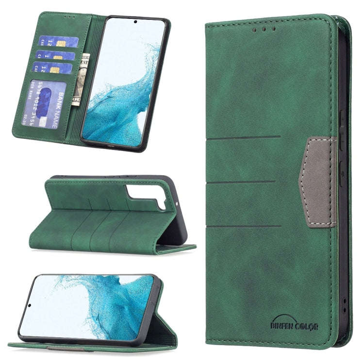 Magnetic Splicing Leather Phone Case, For Samsung Galaxy S21 5G, For Samsung Galaxy S21+ 5G, For ...