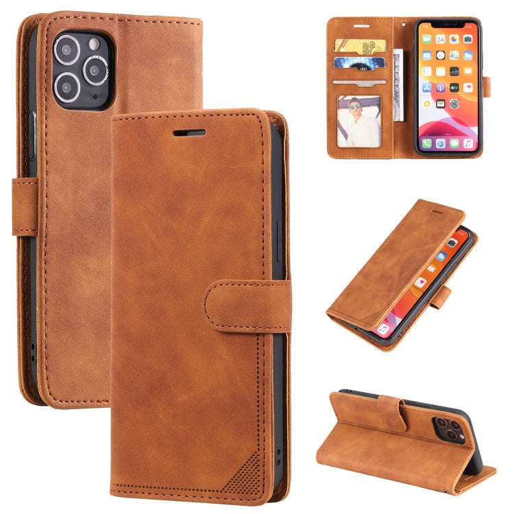 Skin Feel Anti-theft Brush Horizontal Flip Leather Phone Case, For iPhone 11, For iPhone XS Max, ...