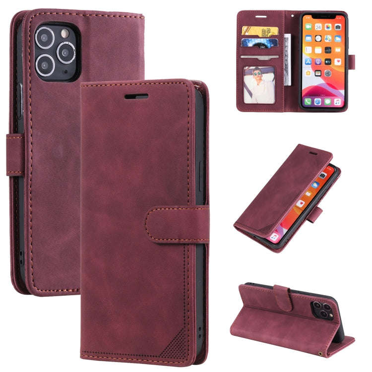 Skin Feel Anti-theft Brush Horizontal Flip Leather Phone Case, For iPhone 11, For iPhone XS Max, ...