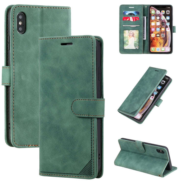 Skin Feel Anti-theft Brush Horizontal Flip Leather Phone Case, For iPhone 11, For iPhone XS Max, ...