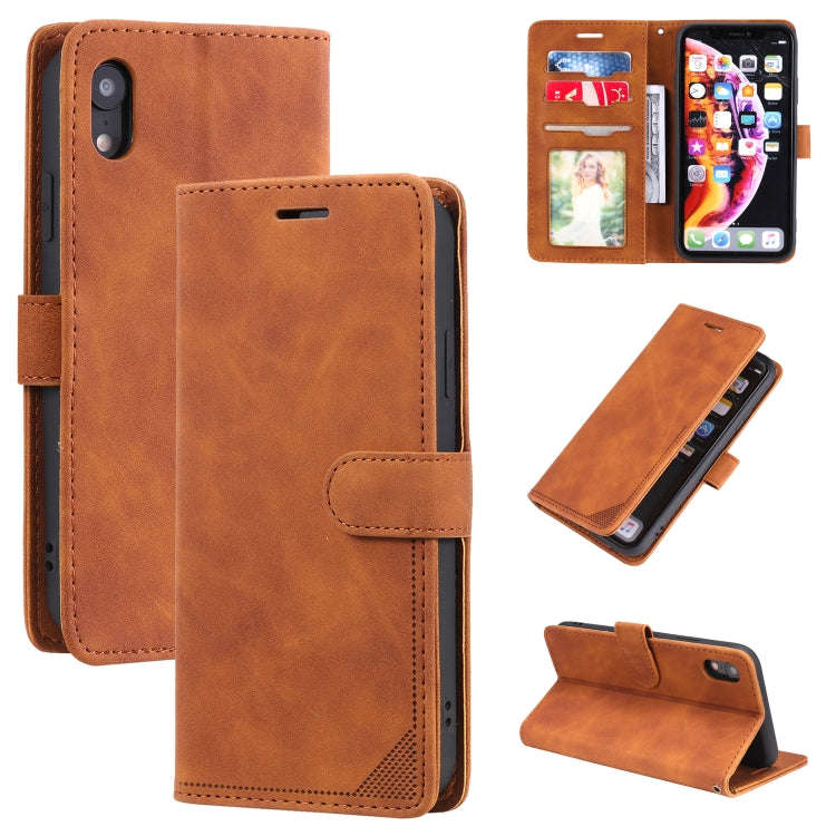Skin Feel Anti-theft Brush Horizontal Flip Leather Phone Case, For iPhone 11, For iPhone XS Max, ...