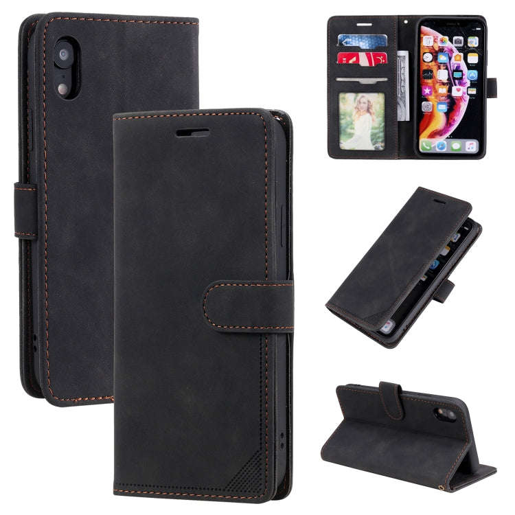 Skin Feel Anti-theft Brush Horizontal Flip Leather Phone Case, For iPhone 11, For iPhone XS Max, ...