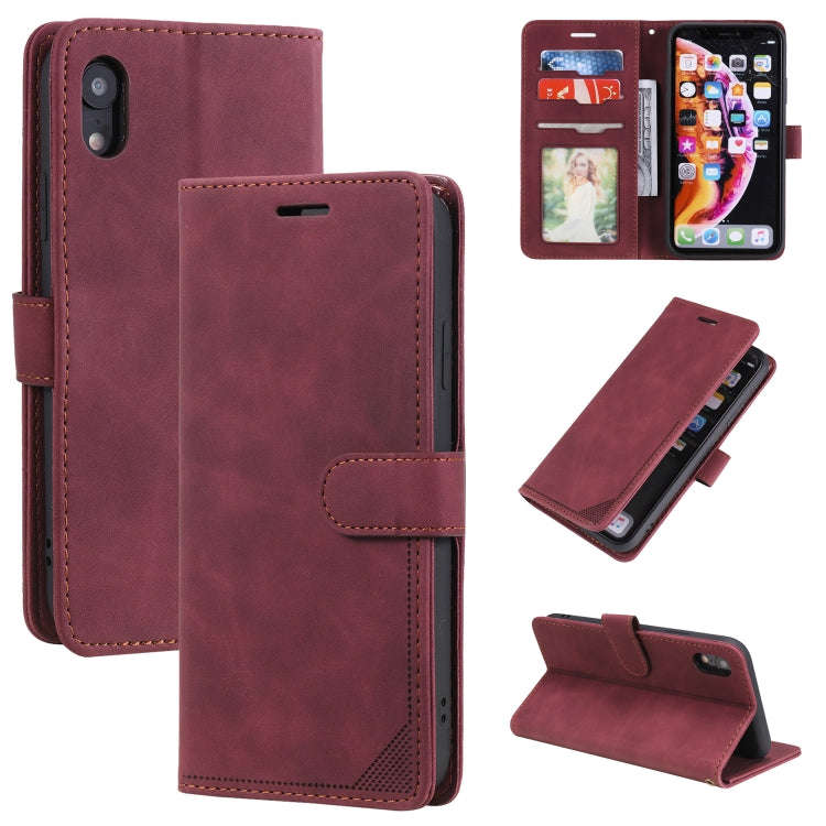 Skin Feel Anti-theft Brush Horizontal Flip Leather Phone Case, For iPhone 11, For iPhone XS Max, ...