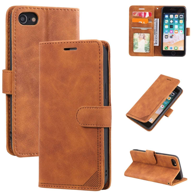 Skin Feel Anti-theft Brush Horizontal Flip Leather Phone Case, For iPhone 11, For iPhone XS Max, ...