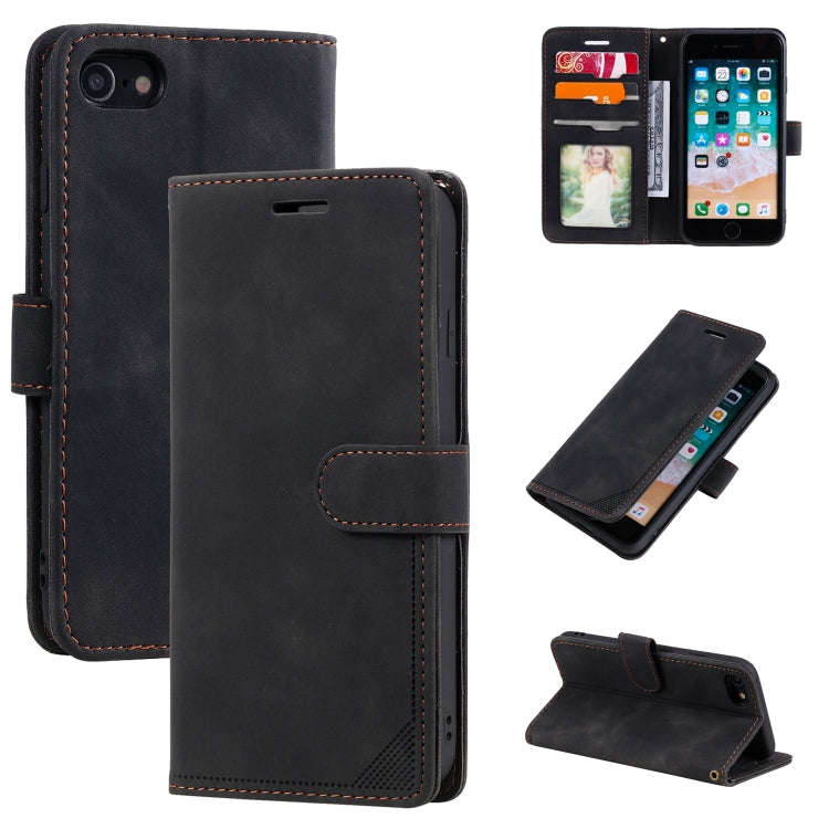 Skin Feel Anti-theft Brush Horizontal Flip Leather Phone Case, For iPhone 11, For iPhone XS Max, ...