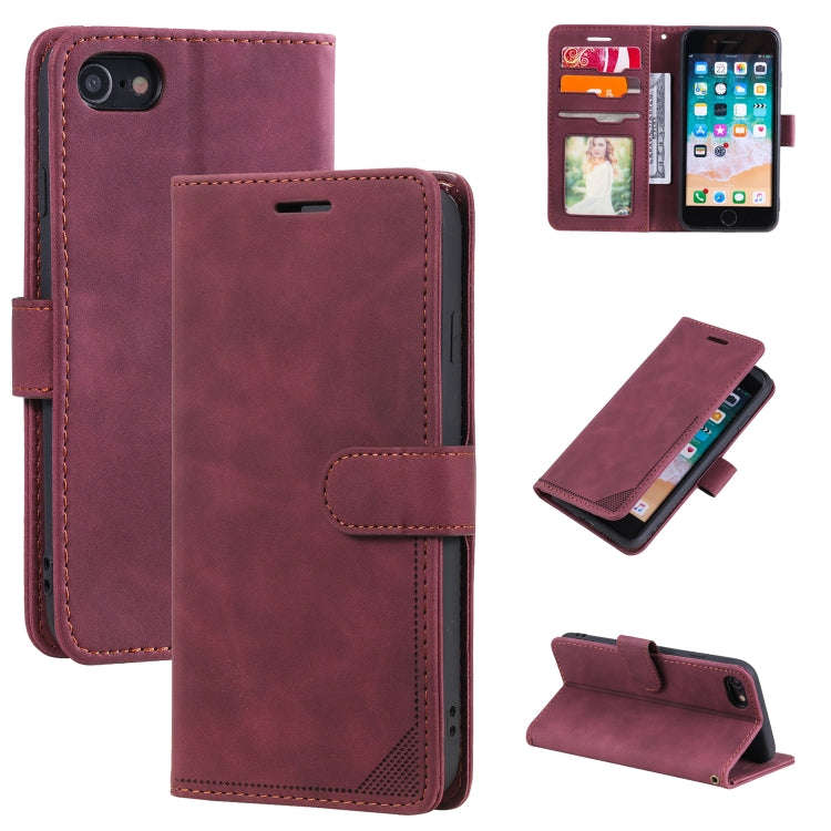 Skin Feel Anti-theft Brush Horizontal Flip Leather Phone Case, For iPhone 11, For iPhone XS Max, ...