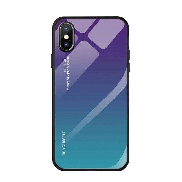 Gradient Color Glass Case, For Xiaomi Mi CC9 Pro, For Galaxy S10 5G, For Xiaomi Mi CC9e, For iPho...