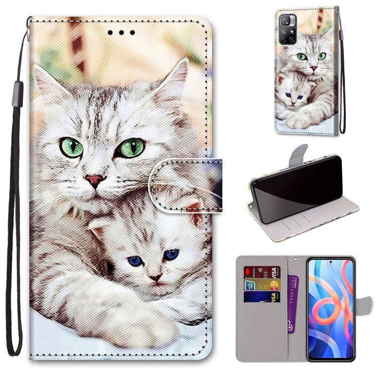 Coloured Drawing Cross Texture Horizontal Flip PU Phone Leather Case with Holder & Card Slots & W...