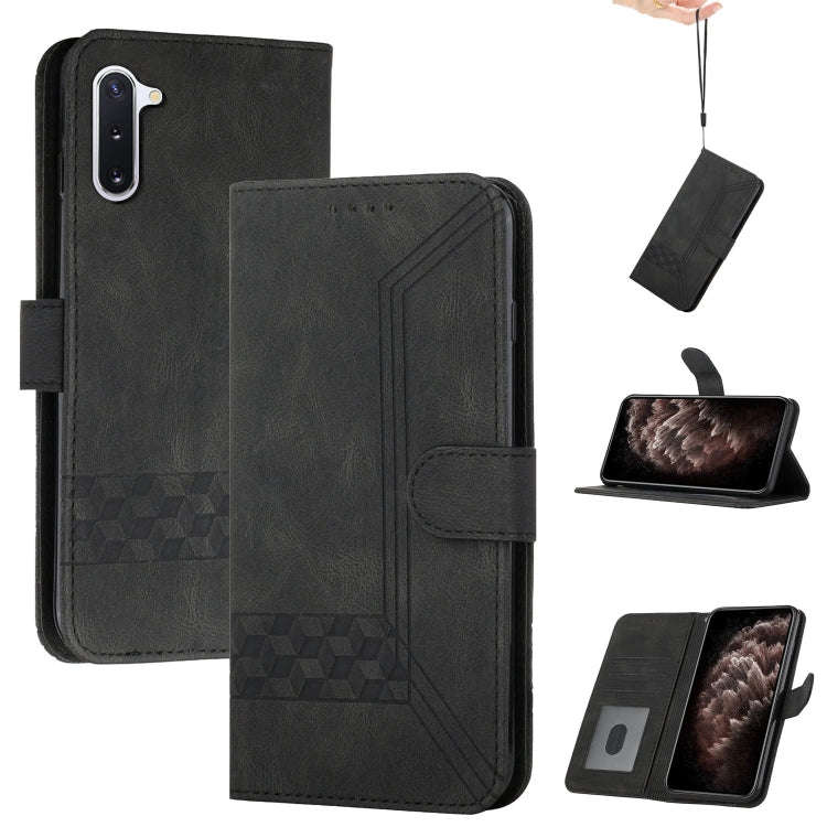 Cubic Skin Feel Flip Leather Phone Case, For Samsung Galaxy A72 5G, For Samsung Galaxy Note10, Fo...