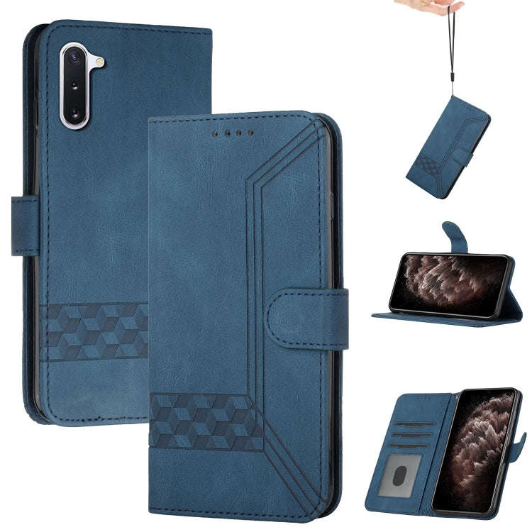 Cubic Skin Feel Flip Leather Phone Case, For Samsung Galaxy A72 5G, For Samsung Galaxy Note10, Fo...