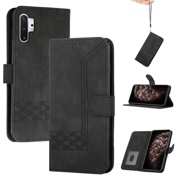 Cubic Skin Feel Flip Leather Phone Case, For Samsung Galaxy A72 5G, For Samsung Galaxy Note10, Fo...