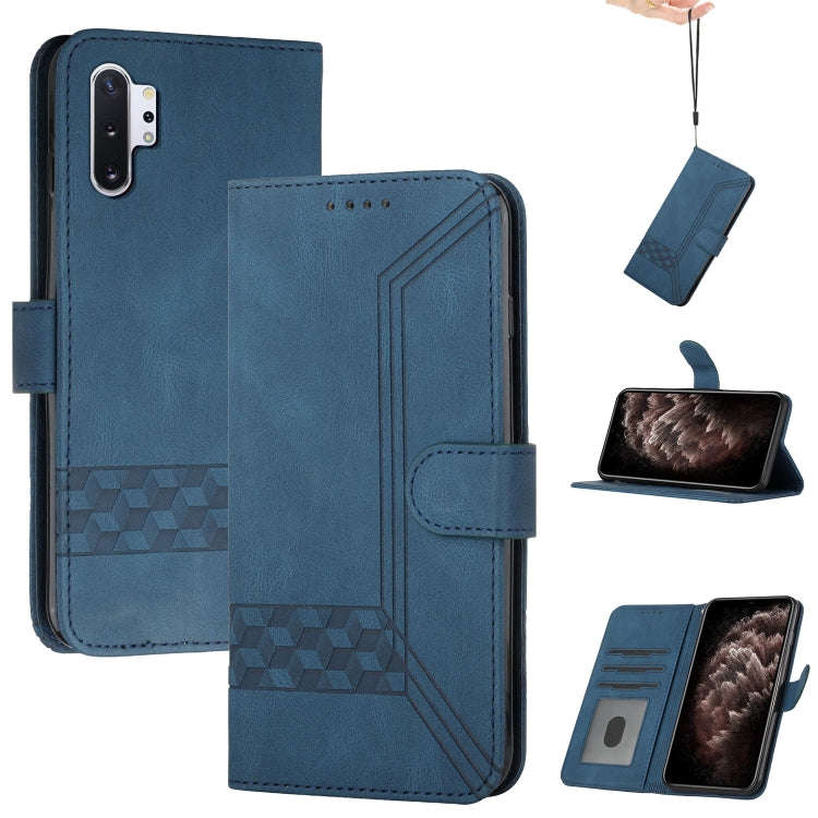 Cubic Skin Feel Flip Leather Phone Case, For Samsung Galaxy A72 5G, For Samsung Galaxy Note10, Fo...