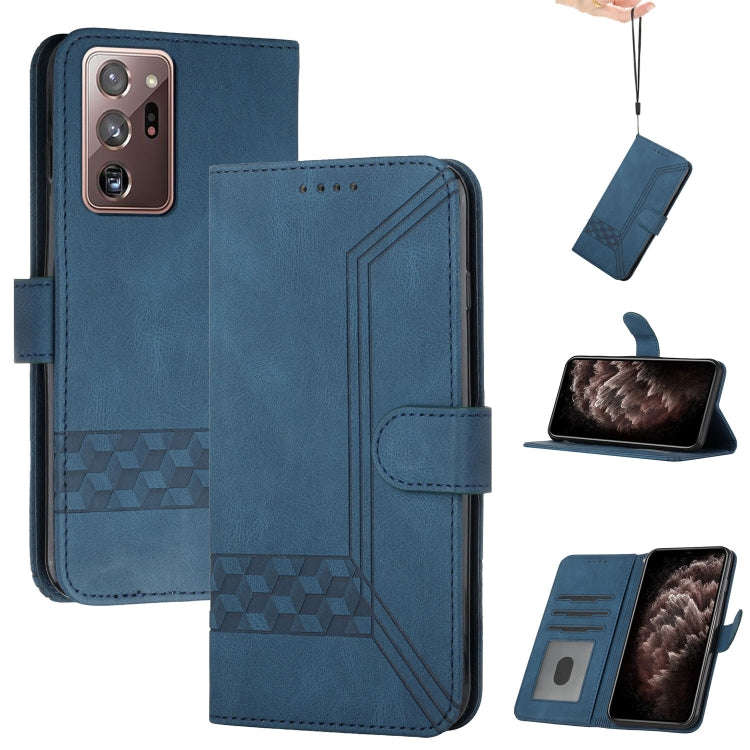 Cubic Skin Feel Flip Leather Phone Case, For Samsung Galaxy A72 5G, For Samsung Galaxy Note10, Fo...