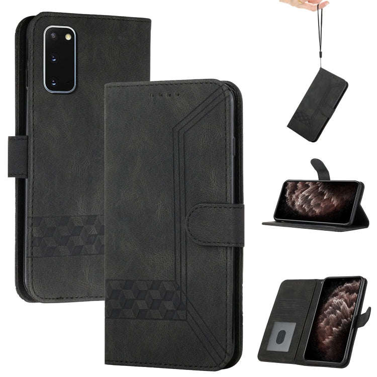 Cubic Skin Feel Flip Leather Phone Case, For Samsung Galaxy A72 5G, For Samsung Galaxy Note10, Fo...