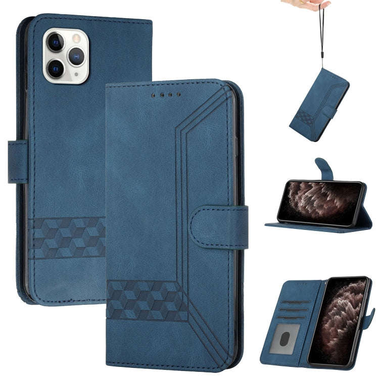 Cubic Skin Feel Flip Leather Phone Case, For iPhone 13 mini, For iPhone 13, For iPhone 13 Pro, Fo...
