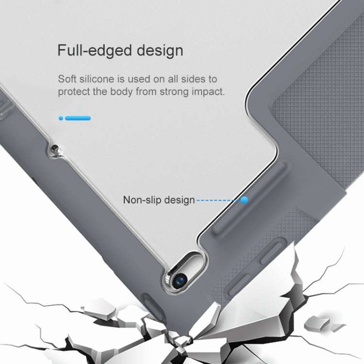 Mutural Horizontal Flip PC + TPU + PU Leather Case with Holder & Pen Slot, For iPad 10.2, For iPa...
