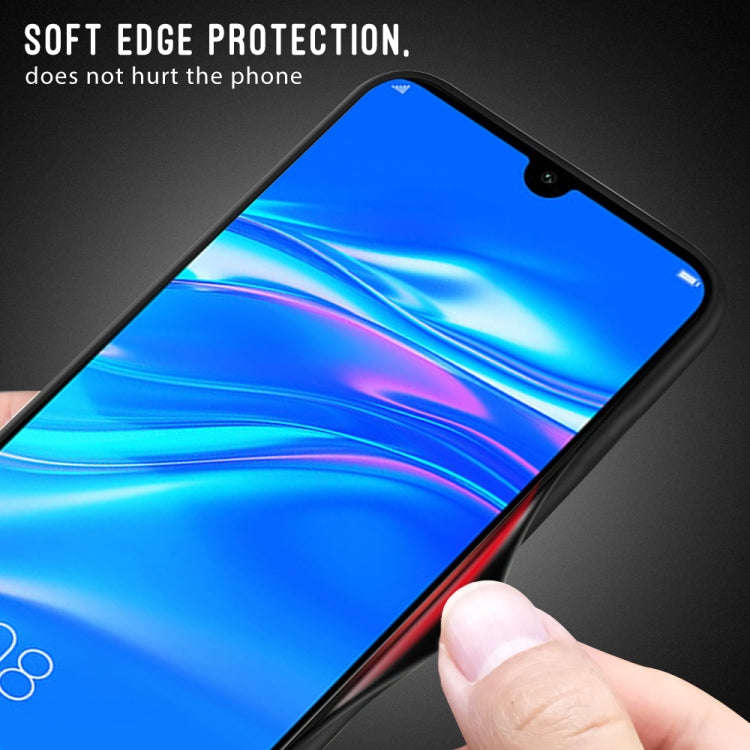 Texture Gradient Glass Protective Case, For Huawei Enjoy 9 Plus / Y9 2019, For Huawei Enjoy 9s, F...
