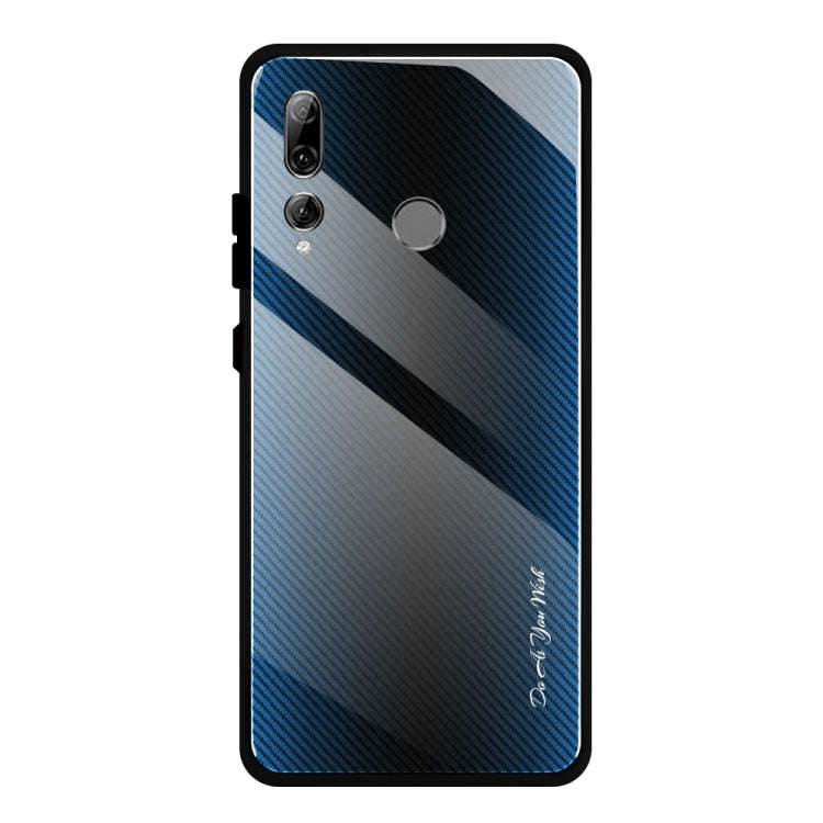 Texture Gradient Glass Protective Case, For Huawei Enjoy 9 Plus / Y9 2019, For Huawei Enjoy 9s, F...