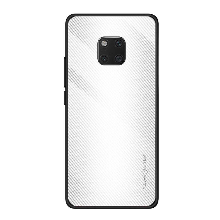 Texture Gradient Glass Protective Case, For Huawei Enjoy 9 Plus / Y9 2019, For Huawei Enjoy 9s, F...