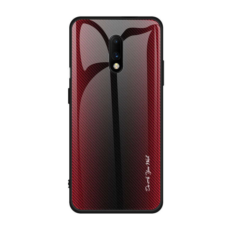 Texture Gradient Glass Protective Case, For Huawei Enjoy 9 Plus / Y9 2019, For Huawei Enjoy 9s, F...
