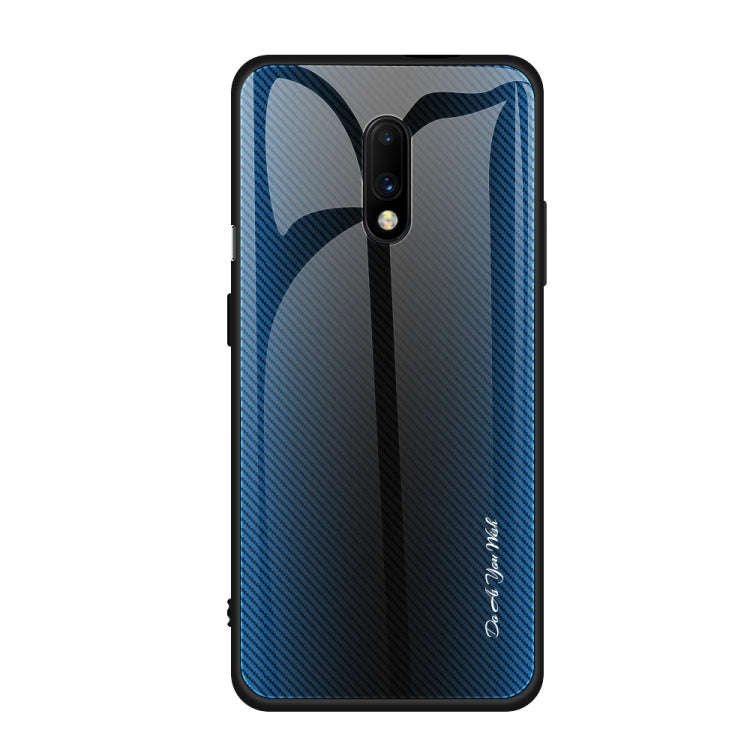 Texture Gradient Glass Protective Case, For Huawei Enjoy 9 Plus / Y9 2019, For Huawei Enjoy 9s, F...
