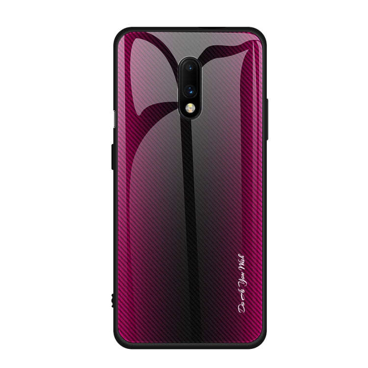Texture Gradient Glass Protective Case, For Huawei Enjoy 9 Plus / Y9 2019, For Huawei Enjoy 9s, F...