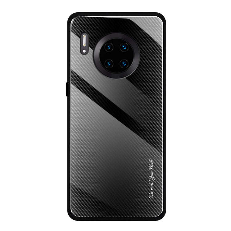 Texture Gradient Glass Protective Case, For Huawei Enjoy 9 Plus / Y9 2019, For Huawei Enjoy 9s, F...